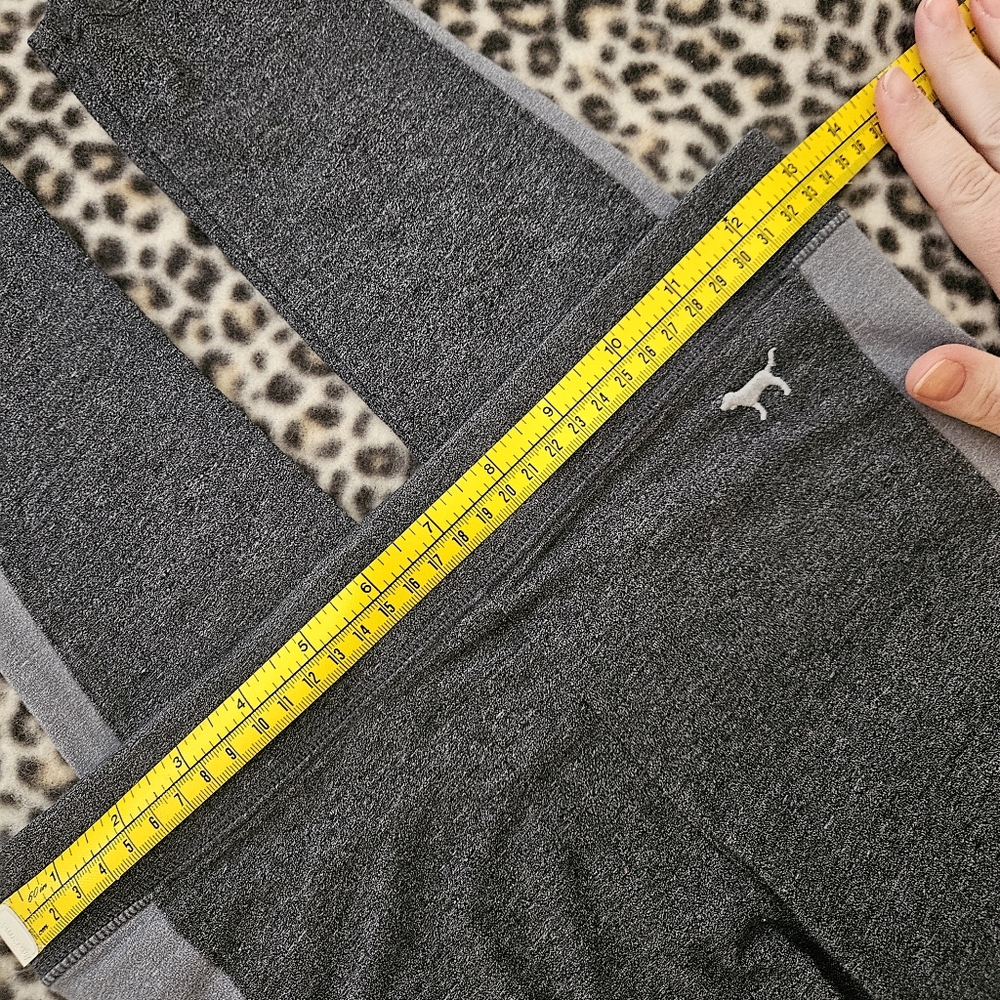 2015 Victoria's Secret PINK Two-Tone Gray Skinny Leg High-Waist Leggings, XS GUC - Picture 7 of 7